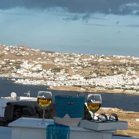 Gorgeous W Ocean Views And Shared Pools * Ornos (Mykonos)