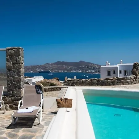 Gorgeous W Ocean Views And Shared Pools Ornos (Mykonos)